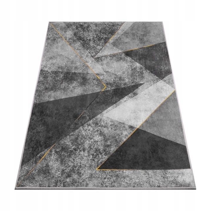 Dywan Nowoczesny do Salonu Efekt 3D Trójkąty 200x300 cm-3.jpg