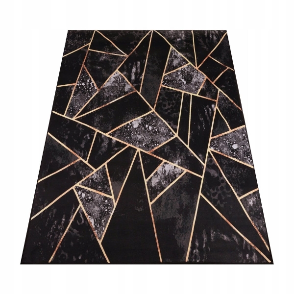 Dywan Nowoczesny do Salonu Efekt 3D Trójkąty 200x300 cm-1.jpg