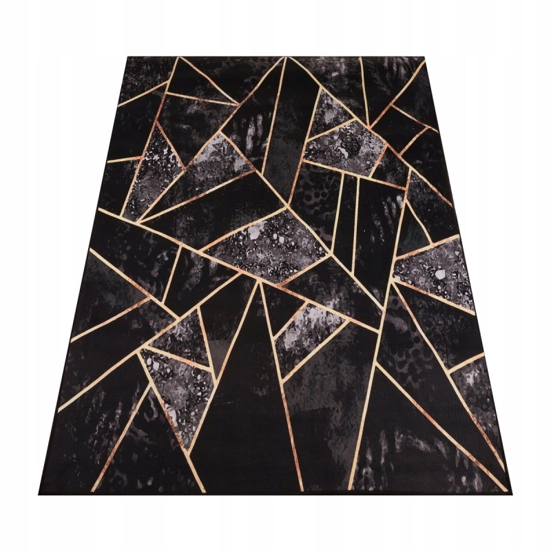 Dywan Nowoczesny do Salonu Efekt 3D Trójkąty 200x300 cm-1.jpg