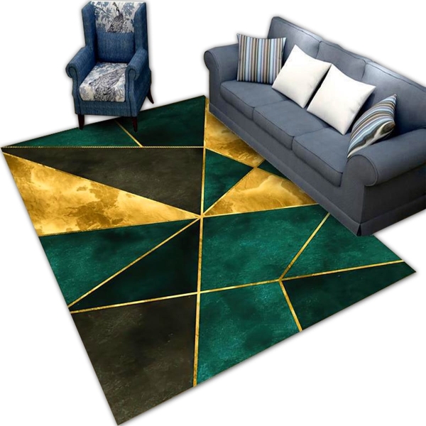 Dywan Nowoczesny do Salonu Efekt 3D Trójkąty 200x300 cm-1.jpg